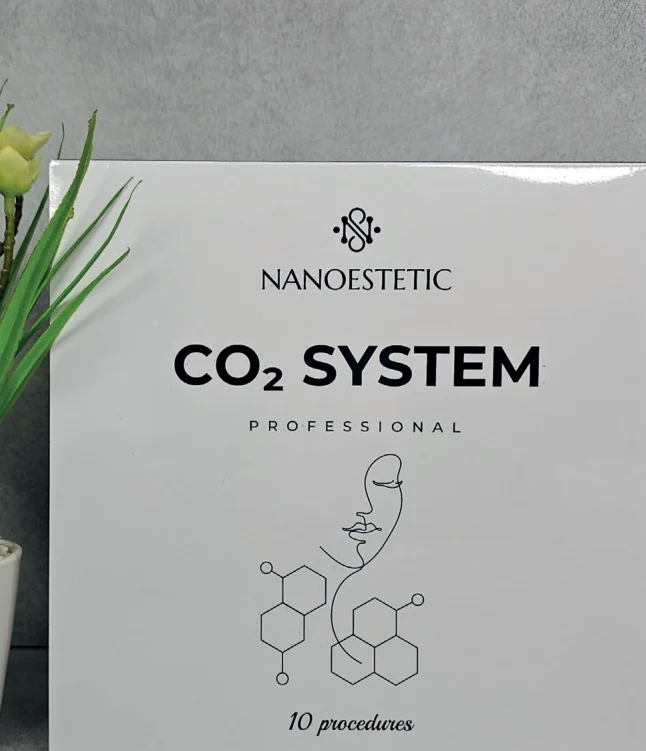 CO₂ System · Карбоксітерапія — NANOESTETIC