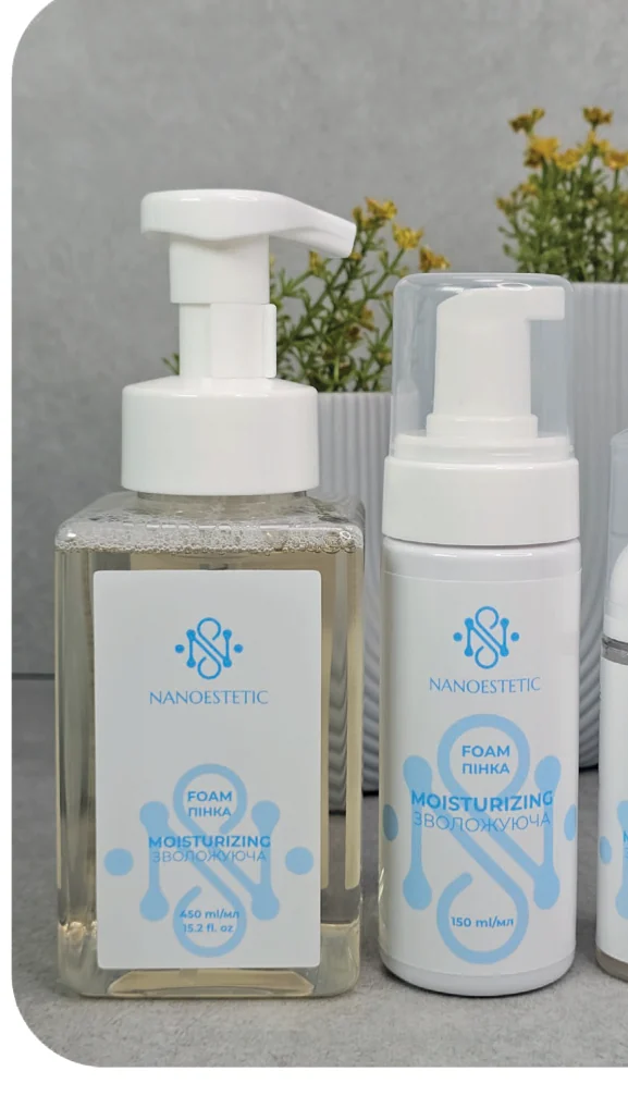 Пінка зволожуюча — NANOESTETIC
