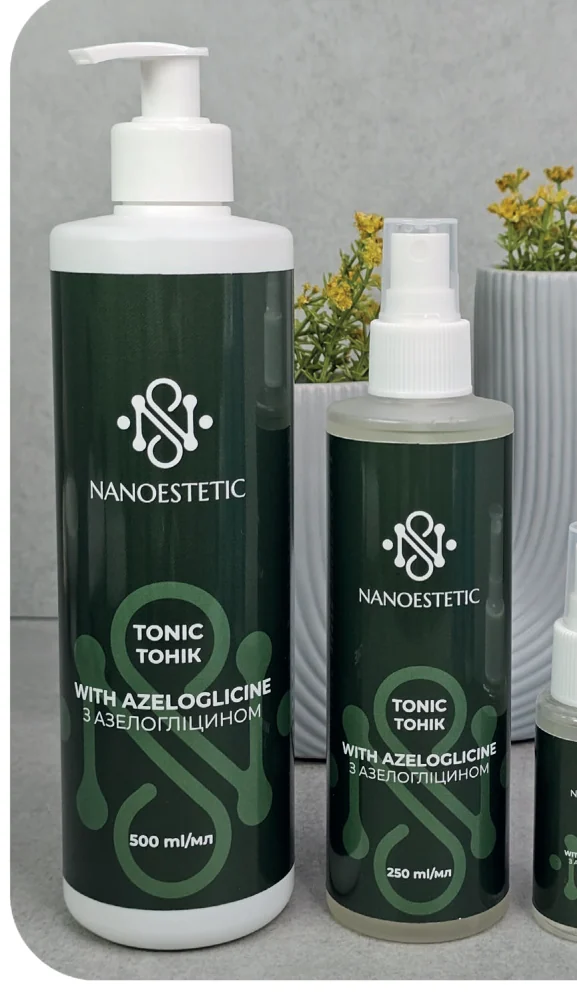 Тонік з азелогліцином — NANOESTETIC